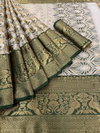 SF 613 Handloom Weaving Kanjivaram Silk Sarees Wholesale Market In Surat	